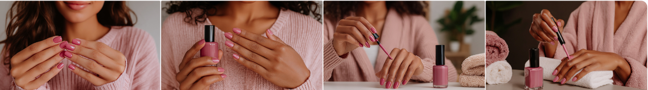 Clientes NailNow recebendo atendimento profissional